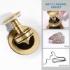 Bathroom Sink Drain Vanity Sink Drain with Strainer Basket Brushed Gold