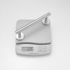 Single Post Wall Mounted Towel Bar Toilet Paper Holder in Brushed Nickel