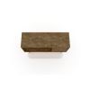 Manhattan Comfort Liberty 42.52" Mid-Century Modern TV Stand with 2 Shelves and 1 Door in Rustic Brown