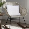 Hugo 20 x 20 Square Accent Throw Pillow; Embroidered Geometric Abstract Pattern; With Filler; White
