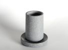 Concrete, Made of Cement Bath Accessory Set for Vanity Countertops, 4 Piece Luxury Ensemble