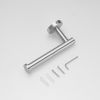 Single Post Toilet Paper Holder Wall Mounted in Brushed Nickel