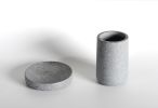 Concrete, Made of Cement Bath Accessory Set for Vanity Countertops, 4 Piece Luxury Ensemble