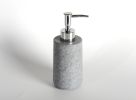 Concrete, Made of Cement Bath Accessory Set for Vanity Countertops, 4 Piece Luxury Ensemble