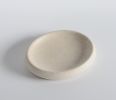 Concrete terrazzo Bath Accessory Set; White Sandstone Color