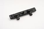 2-Function Thermostatic Rainfall Shower System in Matte Black