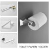 4-Piece Bath Hardware Set with Towel Ring Toilet Paper Holder Towel Hook and 24 in. Towel Bar in Polished Chrome