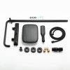 Constant Temperature wall Mounted Shower Combo Set With Shower Head and Hand Shower