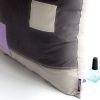 Onitiva [Simple Fashion] Knitted Fabric Patch Pillow Cushion Floor Cushion (19.7 by 19.7 inches)