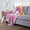 Hello Kitty; Love And Unicorns Aggretsuko Comics Silk Touch Throw Blanket; 50" x 60"