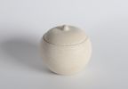 Concrete terrazzo Bath Accessory Set; White Sandstone Color