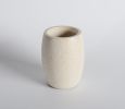 Concrete terrazzo Bath Accessory Set; White Sandstone Color
