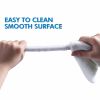 PVC Shower Hose 71 Inches Extra Long Smooth Handheld Shower Hose Flexible Anti-Kink Handheld Shower Head Hose with brass spin inner core White