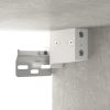 Bathroom Furniture Set Concrete Gray Engineered Wood