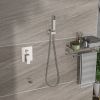 [Only for Pickup] Shower System with Tub Spout 10 Inch Bath Shower Faucet Set Complete Rain Shower with Handheld Spray Pressure Balance