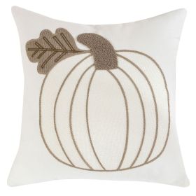 Pumpkin Embroidered Halloween Pillow Cover Lumbar Support (Option: Pumpkin 5-50 �� 50cm-Excluding pillow covers)